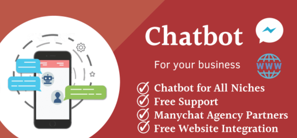 I can create a chatbot for facebook messenger using manychat, chatfuel