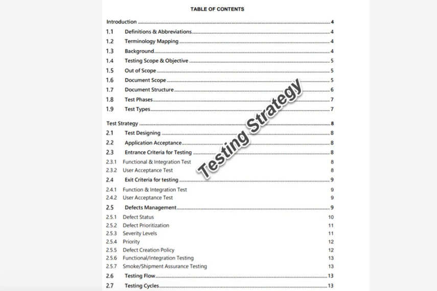 I can write a test plan for a web or mobile application