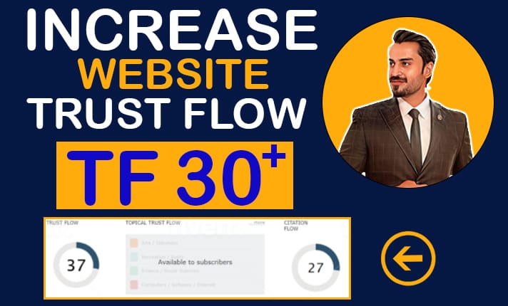 majestic trust flow increase ranking tf 30 plus