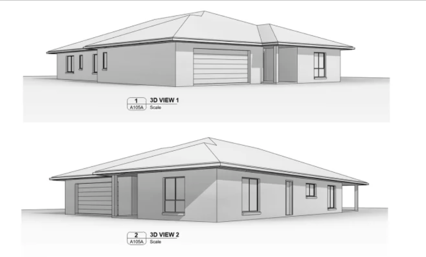 I can create clean architectural drawings, 3d modeling in revit