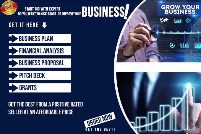 I will garanted investor, startup business plan, writer, pitch deck, proposal, research