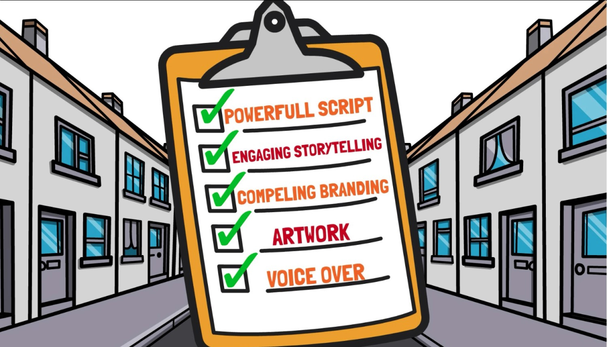 I will create a custom whiteboard animation video