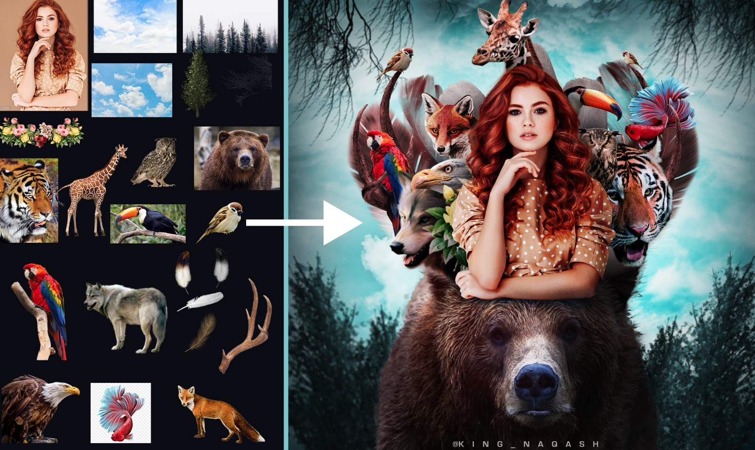I will do Photoshop manipulation image editing retouching