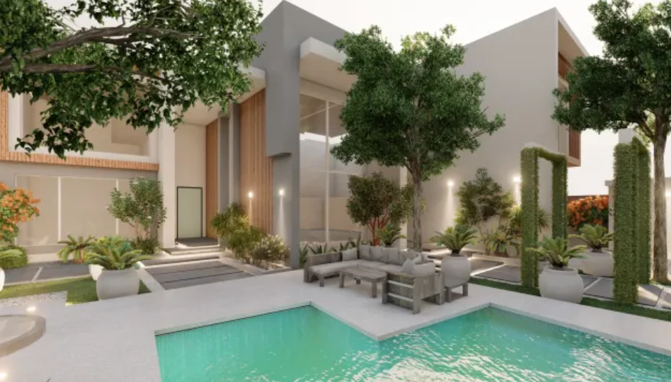 I can design your garden, backyard, terrace and visualize images