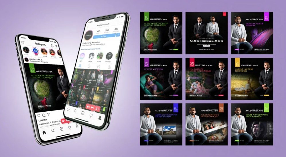 I will design social media posts, ads, stories for facebook and instagram