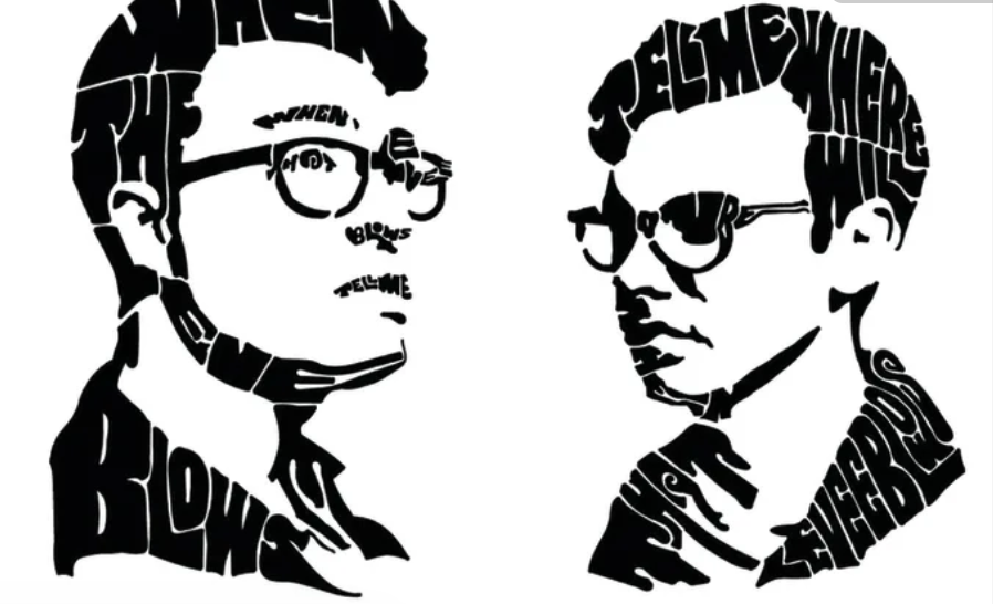 I will make an epic vector verbal artistic typographic portrait