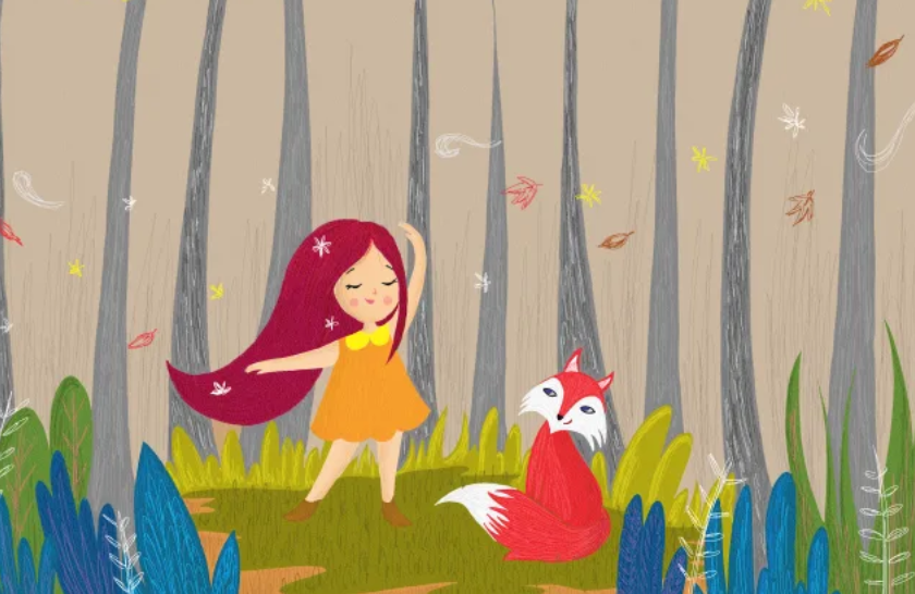 I can draw unique illustrations for children's books for you