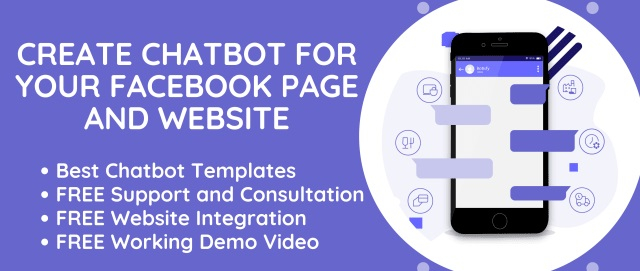 I can do chatbot for facebook messenger