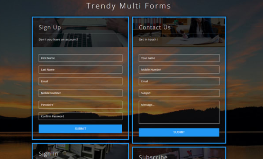I will develop a php contact form, an html form, an email script