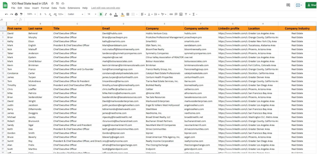 I will do email list building