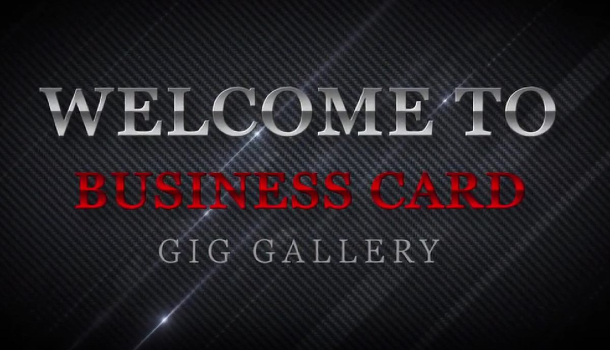 I will create a luxury professional business card with a qr code