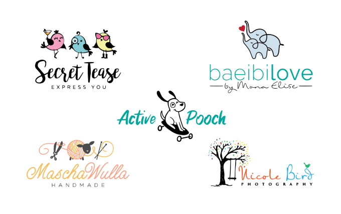 Do creative hand drawn and minimalist logo design