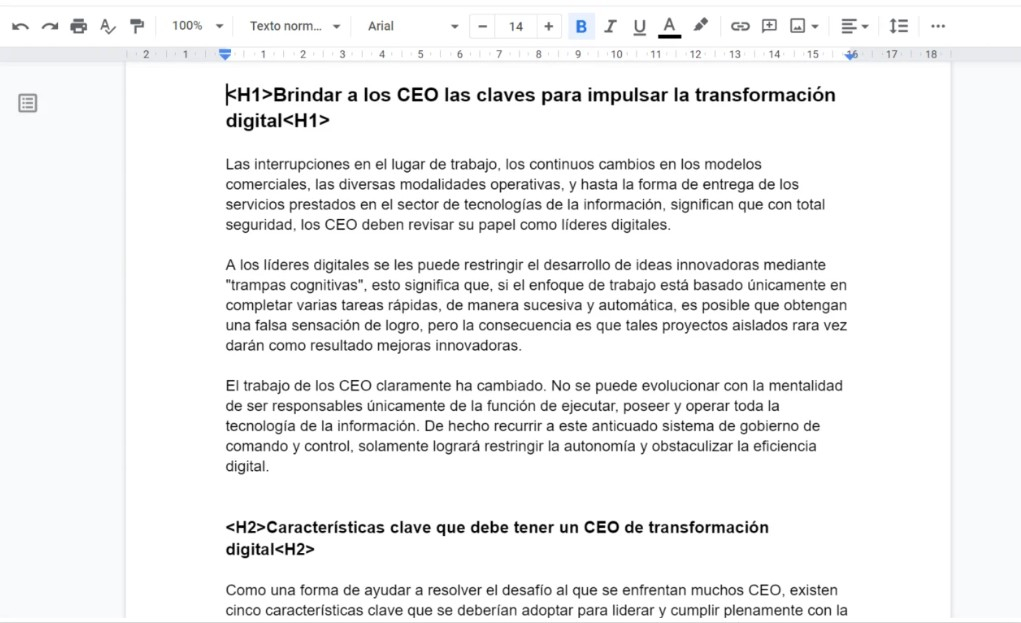 I will create seo optimized content writing in spanish