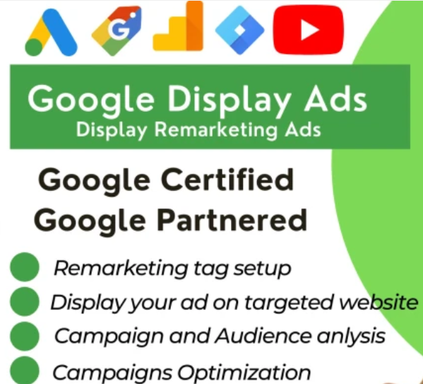 I can create google display ads 