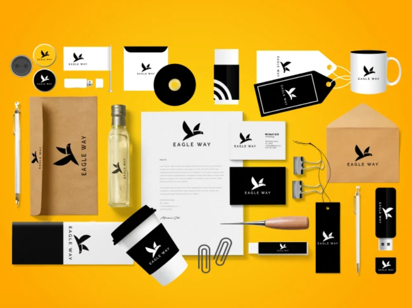 I can develop a unique brand style guide with a logo