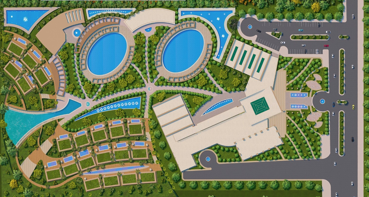 I will do 3d site plan, garden, courtyard and landscape design