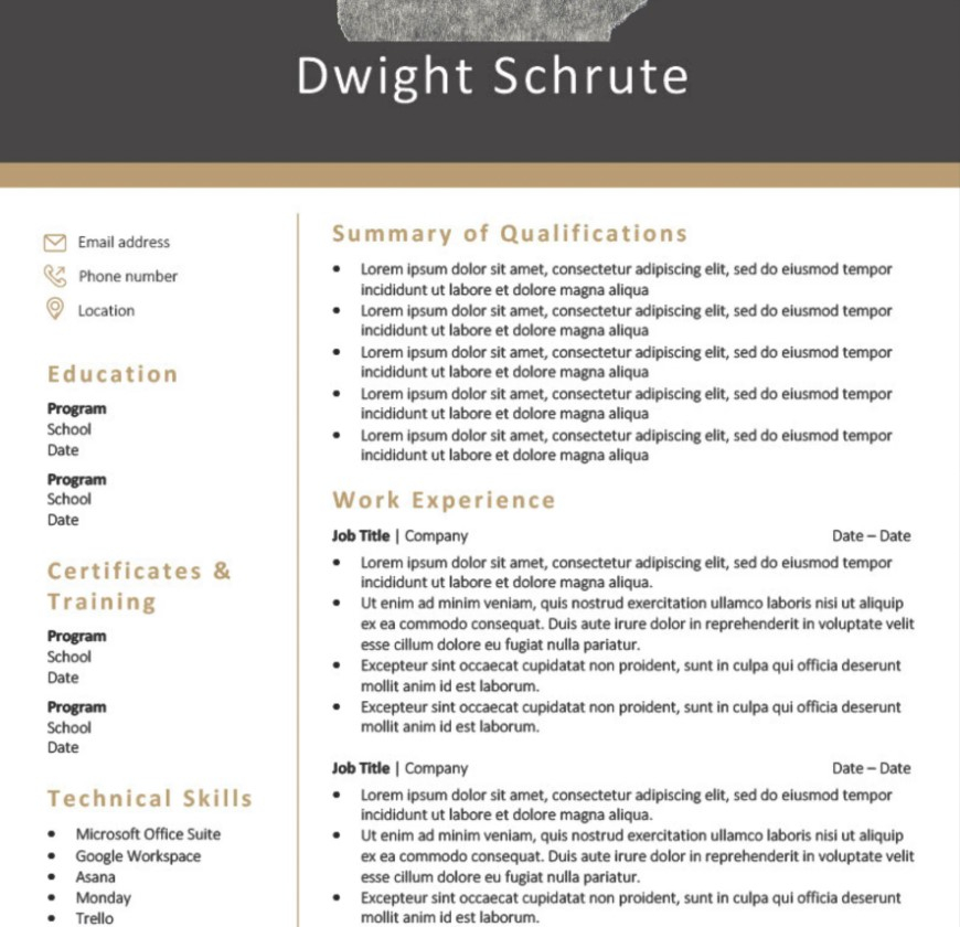 I will do clean attractive resume design CV design