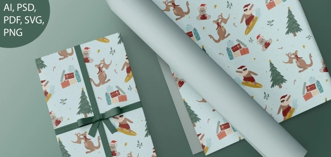 I can design unique seamless pattern for business