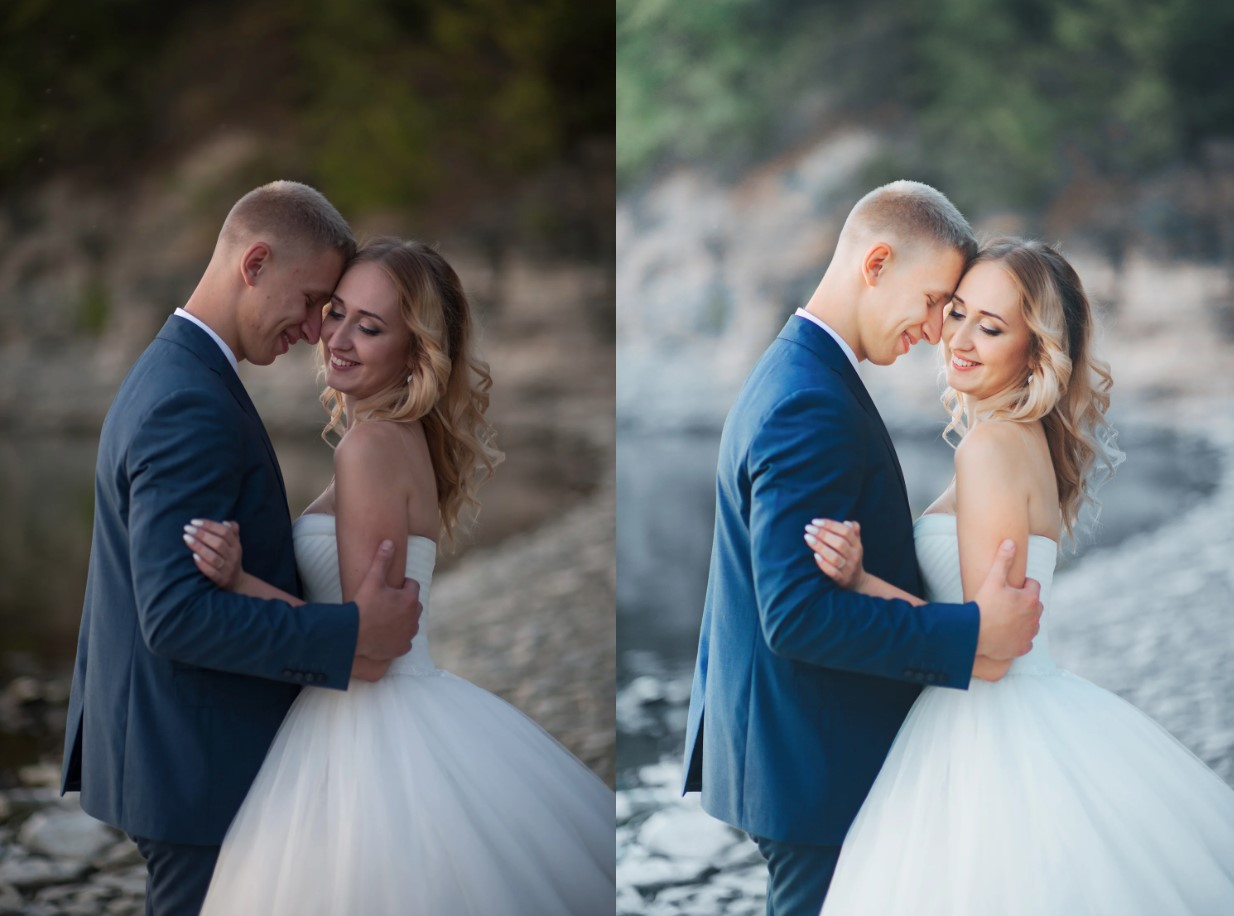 I will editing wedding photo
