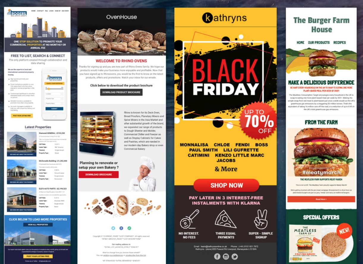 I will create Klaviyo email template