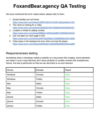 I will do QA testing of your software, website or webapp