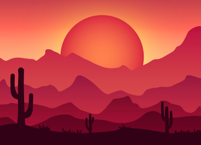I will do scene landscape illustration