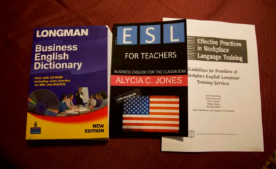 I teach English at all levels