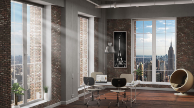 I will do interior design with realistic render for your space