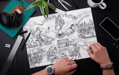 Draw pencil sketch portraits and illustrations