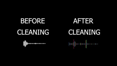 I can remove background noise, clean audio