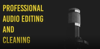 I will clean, edit, fix and convert your audio file