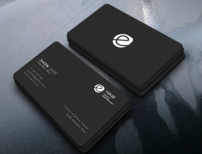 I can design 4 minimalistic professional business cards