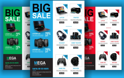 I will design professional product sale and promotion or advertisement flyer