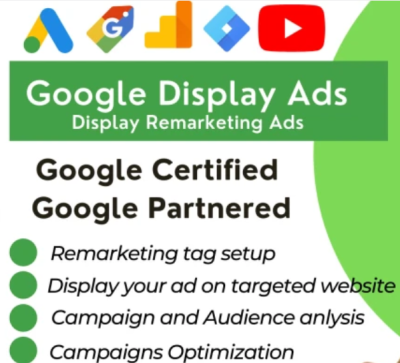 I can create google display ads 