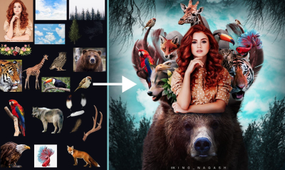 I will do Photoshop manipulation image editing retouching