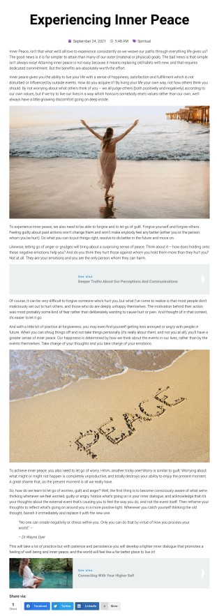 Publish Content on your Website