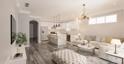I will create 3d realistic interior visualization