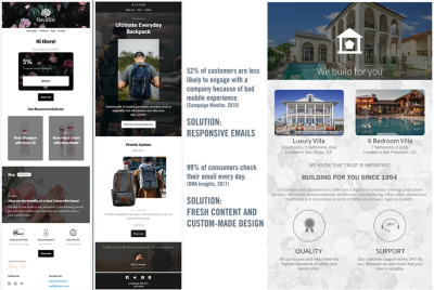 I will create a custom mailchimp email template design