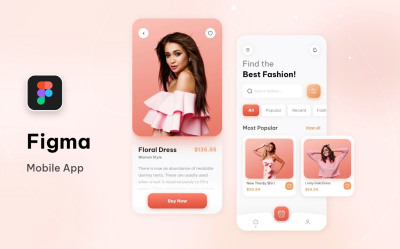 I will design mobile app UI in figma