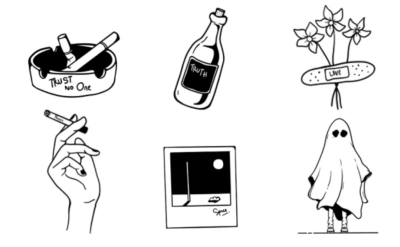 I create minimalistic linear drawings and illustrations
