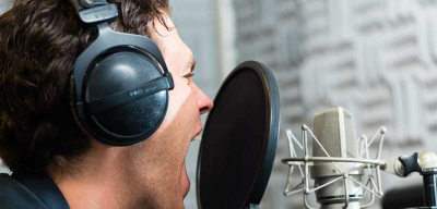 I will record your voicemail and IVR voiceover in english