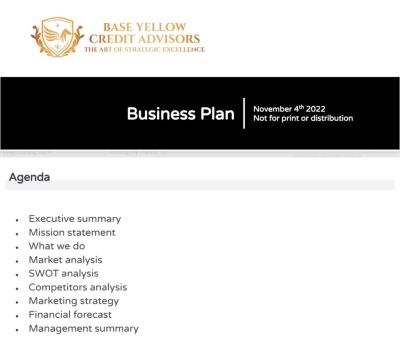 I will craft a business plan with marketing and financial model