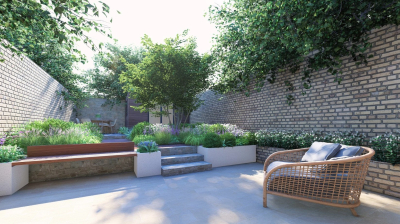 I will do landscape design, garden design, backyard, swimming pool