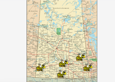 I can broadcast your advertisement on radio on 6 stations in South Saskatchewan