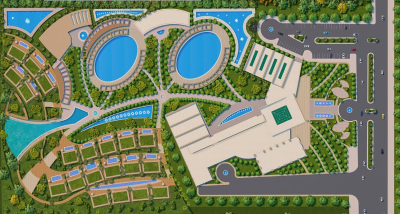 I will do 3d site plan, garden, courtyard and landscape design
