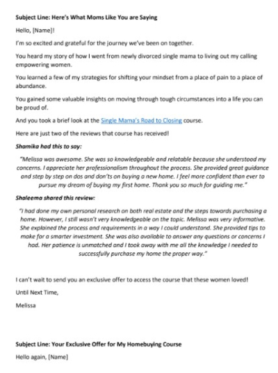 I will write your welcome email sequences