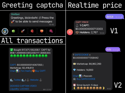 Develop a telegram bot