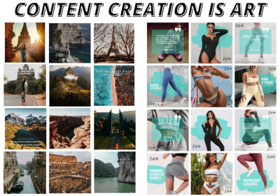 I will creator marketing manager to design posts in Instagram