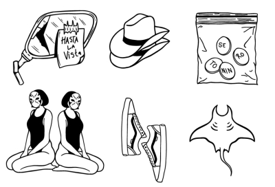 Create minimalist line art drawing and illustration