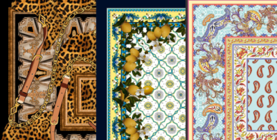 I can create a scarf bandana shawl pattern design